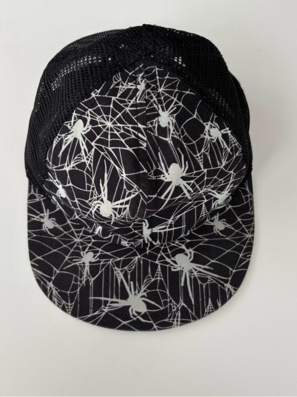 George Hats Spider Web Glow in the Dark Trucker, Child 2-3Y